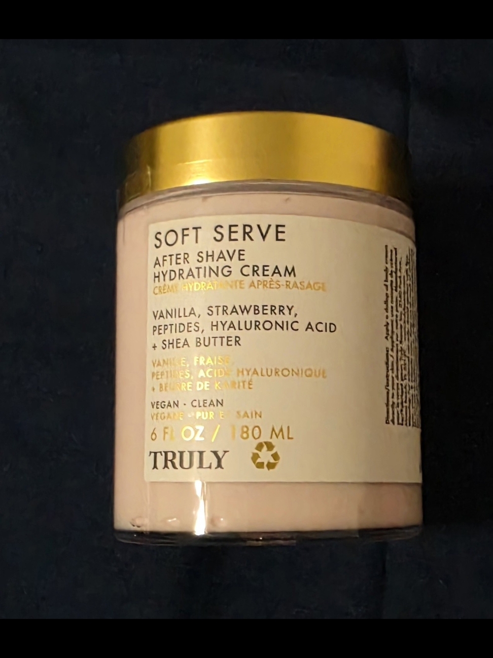 TRULY Soft Serve Hydrating After Shave Cream - 6oz FACTORY SEALED